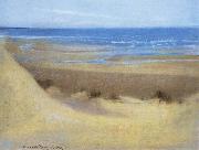 William Stott of Oldham Sparking Sea Spain oil painting artist